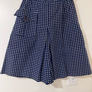 Summit of Boston Navy and White Floral Skirt